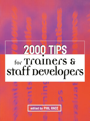 cover image of 2000 Tips for Trainers and Staff Developers